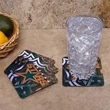 NHL Dallas Stars 4-Pack Sublimated Logo Neoprene Coaster Set