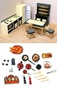 Kitchen Furniture and Accessory Set 1:12 Scale by Melissa and Doug