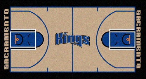 Sacramento Kings 29.5" x 54" Basketball Court Runner