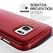 Galaxy S7 Case, VRS Design [Single Fit][Blossom Red] - [Metallic Buttons][Non Slip][Slim Fit] For Samsung S7