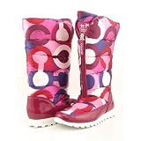 COACH Jolt Boots Shoes Pink Womens
