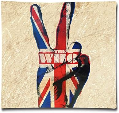 FHY The Who Band 2-Sides Printing Personalized Custom Cotton Pillow Case 18 "X18 "