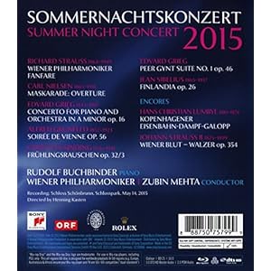 Sommernachts Konzert 2015 (Summer Night Concert) [Blu-ray]