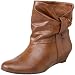 Madden Girl Women's Intell Wedge Ankle Boot,Cognac Paris,6 M US