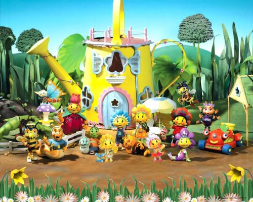 Walltastic Fifi and the Flowertots Wallpaper