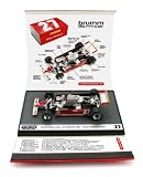 Ferrari 126CK Turbo Gilles Villeneuve #27 - 1st Place Grand Prix Monaco 1981 - 1/43rd Scale Brumm Plus Super Series