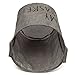 KINGSO Foldable Round Laundry Basket Hamper Storage Bag 50*42cm Gray