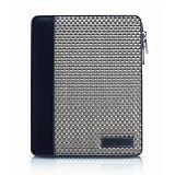 Tigra technologies - JA-A100-505 - Housse pour iPad 1/2 - Etain tress&eacute;