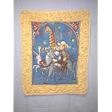 Carousel Nursery Baby Quilt Approx. 36X45 Add a... by