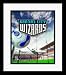 Kansas City Wizards MLS Soccer Team Logo Framed 8 x 10 Photograph