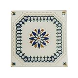 シール付き DIYタイルシート［マジョリカ］/1枚販売/ルッカ/シートサイズ：15cm×15cm/Z3K
