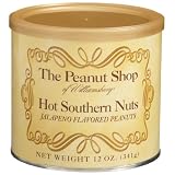 The Peanut Shop of Williamsburg Hot Southern Nuts Jalapeno Flavored Peanuts 12 Ounce Tins... by The Peanut Shop of Williamsburg