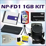 NP-FD1 Accessory Kit for Sony Cyber-Shot Digital Cameras and 1GB Accessory Kit