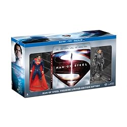 Man of Steel Collectible Figurine Limited Edition Gift Set (Blu-ray + DVD + Ultra Violet Combo)