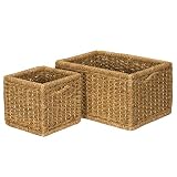 Whitney Design ML-5685 Woven-Rush Carry-All Baskets, Set of 2