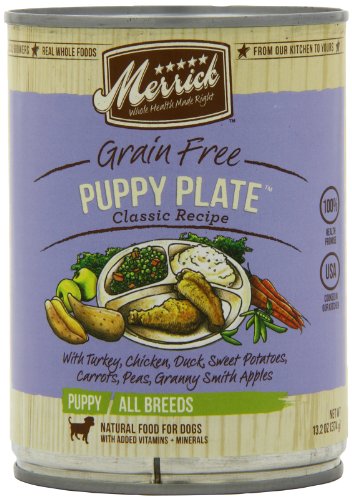 Merrick Puppy Plate Dog Food 13.2 oz (12 Count Case)