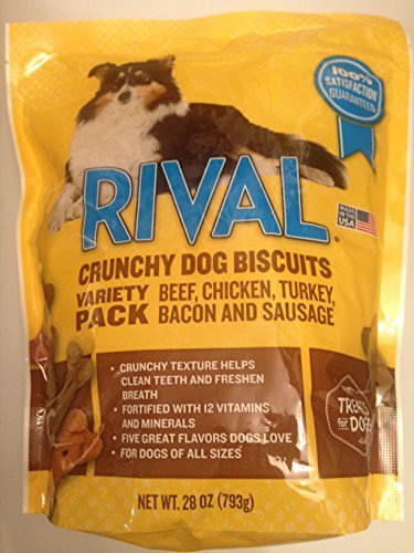 Rival Crunchy Dog Biscuits Variety Pack (28 Oz.)