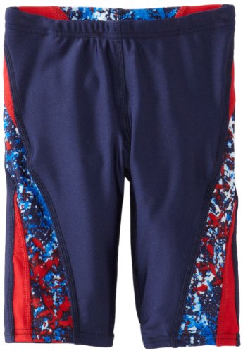 Speedo Boys 8-20 Youth Splatter Splash Jammer Swimsuit