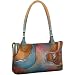 Anuschka Small Shoulder Bag: Abstract Classic Leather Handbags