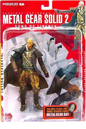 Metal Gear Solid 2 Revolver Ocelot Figure