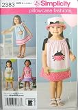 Simplicity Sewing Pattern 2383 Toddlers' Dresses, A (1/2-1-2-3-4) Simplicity Sewing Pattern 2383 Toddlers' Dresses, A (1/2-1-2-3-4)