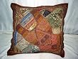 Sienna Heavy Embroidered Beaded Floor Pillows Cushion Cover Home Decor Tapestry 24"