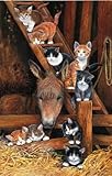 Image Chrissy Snelling Barn Cats 1000pc Jigsaw Puzzle