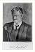 Historic Print (L): [Knut Hamsun, 1859-1952, bust portrait holding cane]