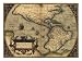 1570 Map of the Western Hemisphere. from Abraham Ortelius, Theatrvm Orbis Terrarvm Gi...