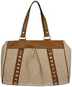 XOXO Large Studded Tote Bag (Camel), O/S, Chino, 52966