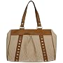 XOXO Large Studded Tote Bag (Camel), O/S, Chino, 52966