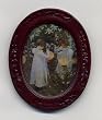 Dollhouse Artwork Artisan Framed Picture of Victorian Children