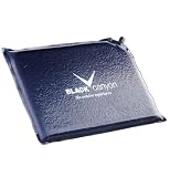 Selbstaufblasbares Sitzkissen Unterlagskissen von Black Canyon 40x30x3cm Farbe blau mit Packtasche