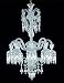 Baccarat Solstice Chandelier, 8 light