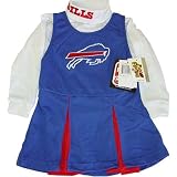 Buffalo Bills NFL Toddler Blue Cheerleader Halloween Costume 4T