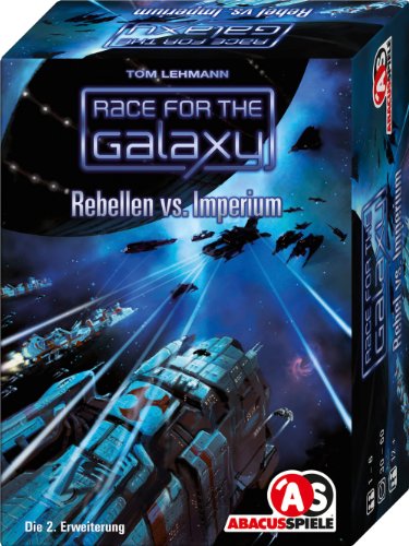 ABACUSSPIELE 13093 - Race for the Galaxy - Rebellen vs. Imperium. 2. Erweiterung Preisvergleich