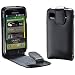 MaryCom PREMIUM QUALIT�T Leder Handytasche schwarz f�r Samsung Galaxy S Super Clear LCD i9003 Smartphone + Gratis Displayschutzfolie / LTS i9003