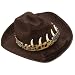 Cowboy Hat with Teeth - Brown Adult (Standard One-Size)