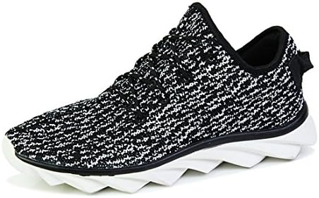 Laopengyou Fashion Men's Leisure Breathable Sneakers Black7 D(M) US Comfortable material.