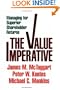 Value Imperative: Managing for Superior Shareholder Returns