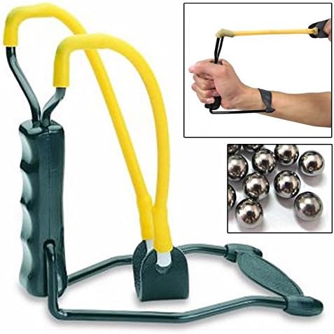 Hawk High Velocity Folding Target Practice Hunting Outdoor Camping Slingshot