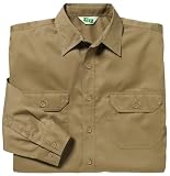 Tall Key Industries Short Sleeve Khaki Twill Uniform Shirt