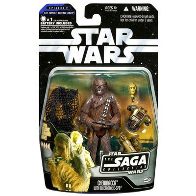 51jmo5yJOZL Star Wars   The Saga Collection:Chewbacca with Electronic C 3PO