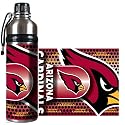 Arizona Cardinals - NFL 24oz Stainless Steel Water Bottle with 360&ordm; Wrap