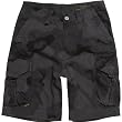 Fox Racing Slambozo Cargo Youth Boys Short Sportswear Pants w/ Free B&F Heart Sticker Bundle - Charcoal Camo