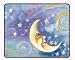 Moon Stars and Swirls Mousepad