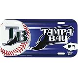 Tampa Bay Devil Rays - Baseball License Plate MLB Pro Baseball