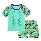 【SEBLES】ベビー服 ベビー 赤ちゃん 男の子 女の子 半袖 Ｔシャツ 短パン パンツ シャツ セット 夏 キャラクター プリント 可愛い 涼しい コットン 綿(タイプQ,80cm)