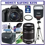 Canon EOS Rebel T1i 15.1 MP CMOS Digital SLR Camera with 3-Inch LCD and EF- ....