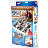 from telebrands Shoes under Space Saving Shoe Organizer